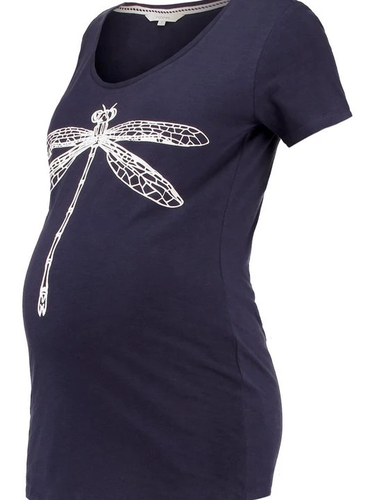 Zdjęcie produktu T-shirt z nadrukiem Noppies granatowy