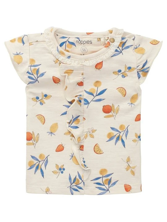 Zdjęcie produktu T-shirt z nadrukiem Noppies beżowy