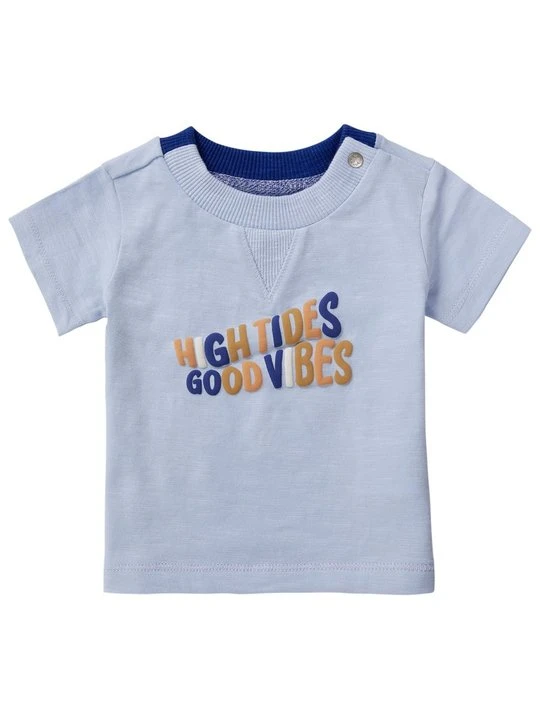 Zdjęcie produktu T-shirt z nadrukiem Noppies jasnoniebieski