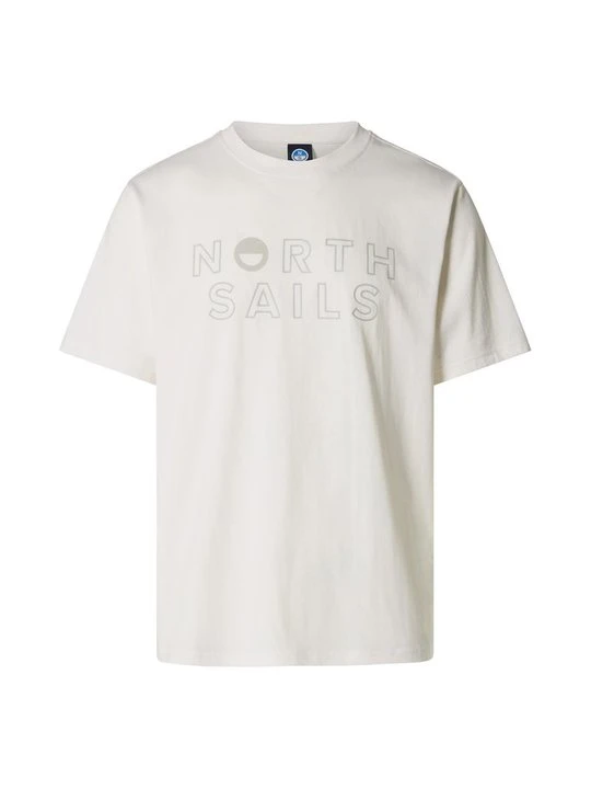 Zdjęcie produktu T-shirt z nadrukiem North Sails biały