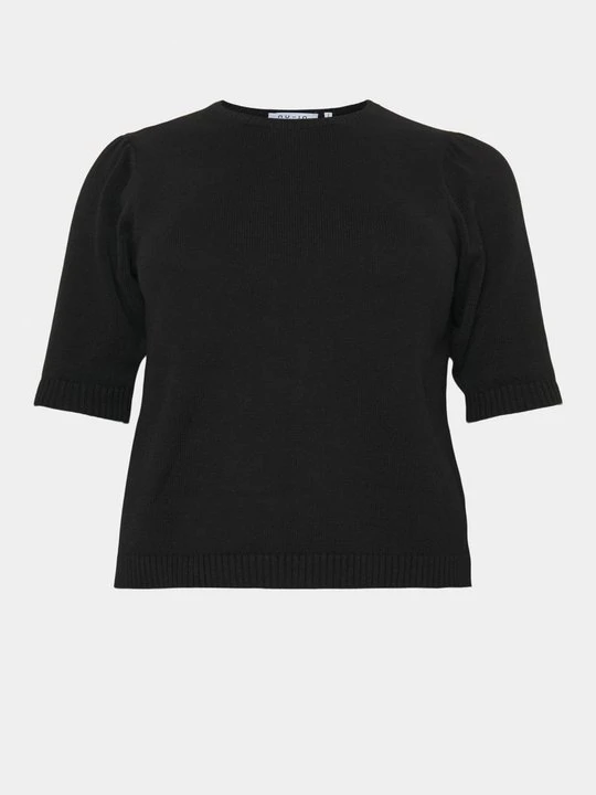 Zdjęcie produktu T-shirt z nadrukiem Nu-In czarny