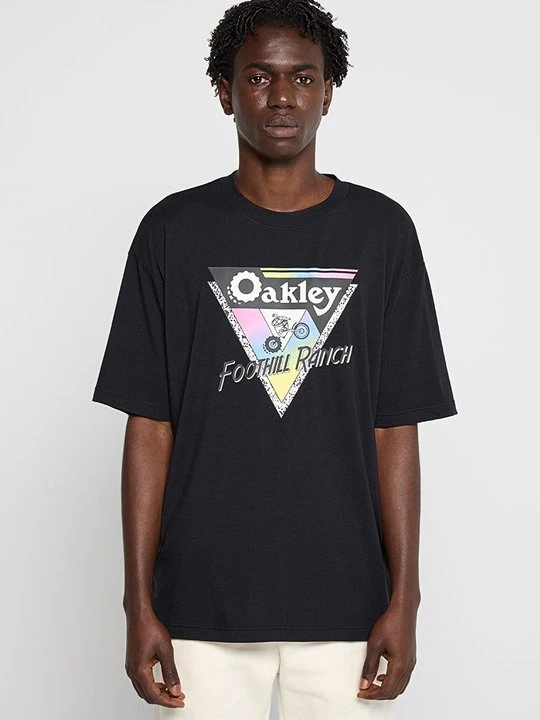 Zdjęcie produktu T-shirt z nadrukiem Oakley czarny