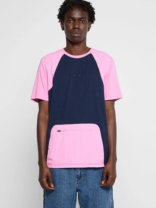 Zdjęcie produktu T-shirt z nadrukiem Oakley niebieski