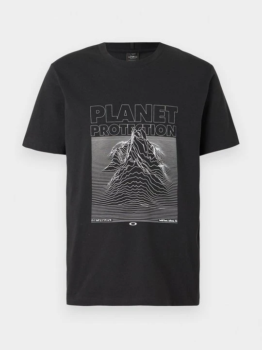 Zdjęcie produktu T-shirt z nadrukiem Oakley czarny