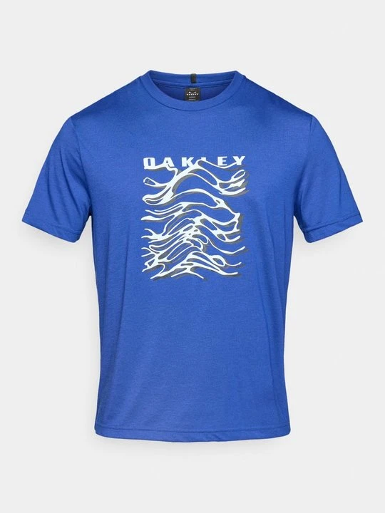Zdjęcie produktu T-shirt z nadrukiem Oakley niebieski