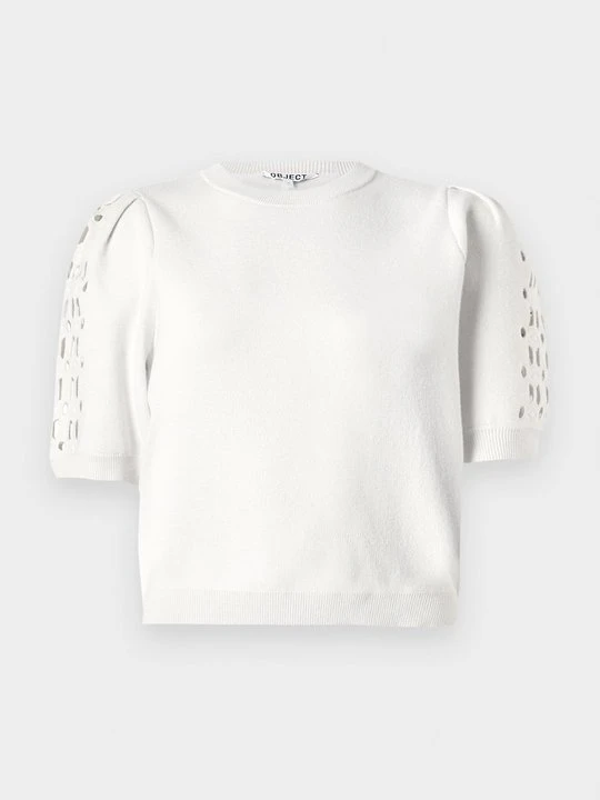 Zdjęcie produktu T-shirt z nadrukiem Object biały