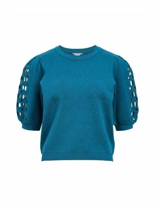 Zdjęcie produktu T-shirt z nadrukiem Object niebieski