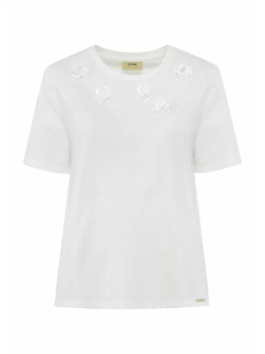 Zdjęcie produktu T-shirt z nadrukiem Ochnik biały