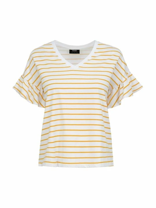 Zdjęcie produktu T-shirt z nadrukiem Ochnik beżowy