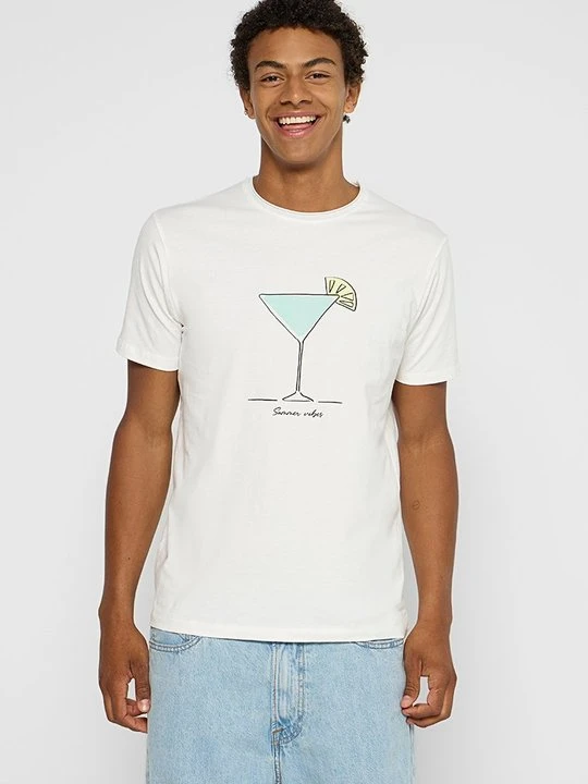 Zdjęcie produktu T-shirt z nadrukiem Ochnik biały