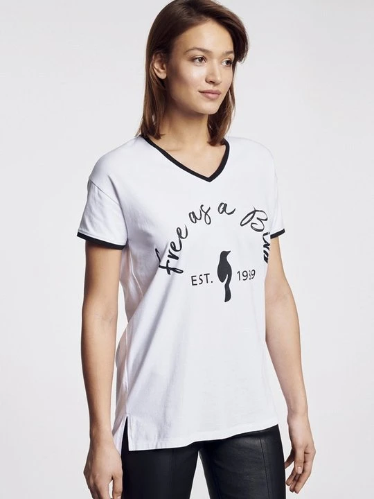 Zdjęcie produktu T-shirt z nadrukiem Ochnik biały