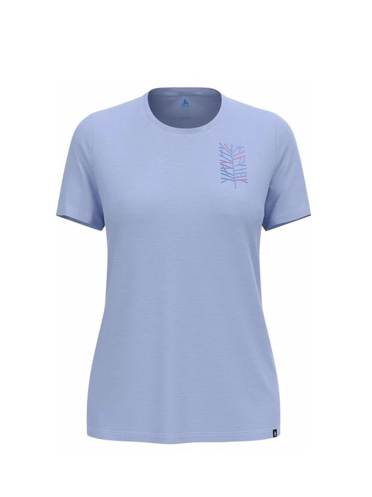 Zdjęcie produktu T-shirt z nadrukiem Odlo niebieski