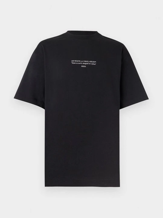 Zdjęcie produktu T-shirt z nadrukiem Off White czarny