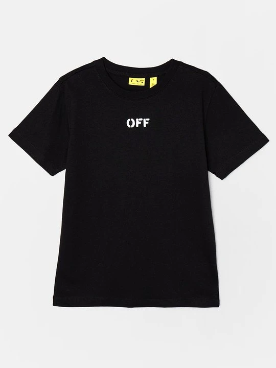 Zdjęcie produktu T-shirt z nadrukiem Off White czarny