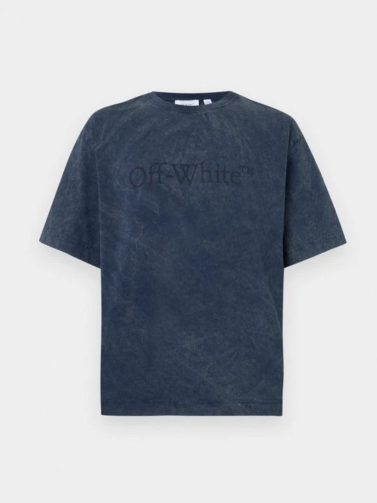 Zdjęcie produktu T-shirt z nadrukiem Off White granatowy