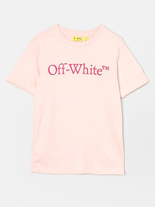 Zdjęcie produktu T-shirt z nadrukiem Off White mauve