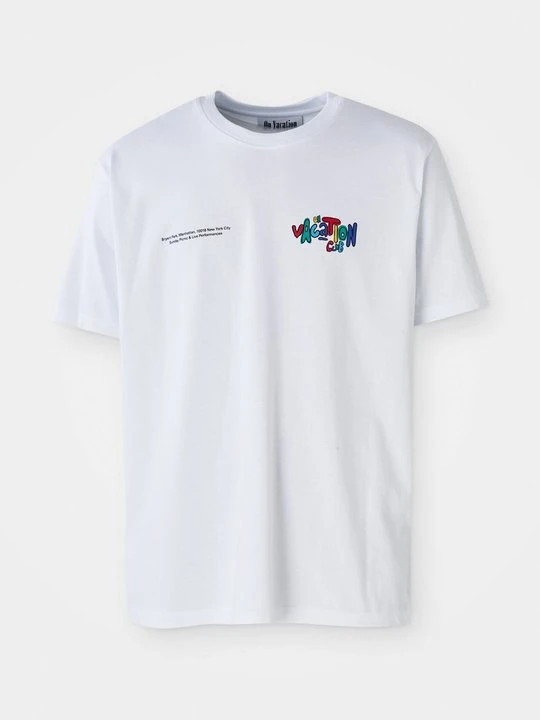 Zdjęcie produktu T-shirt z nadrukiem On Vacation biały