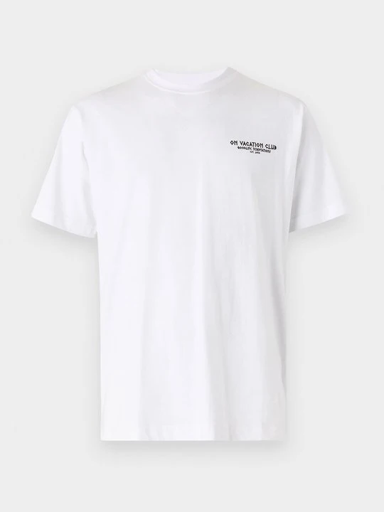 Zdjęcie produktu T-shirt z nadrukiem On Vacation biały