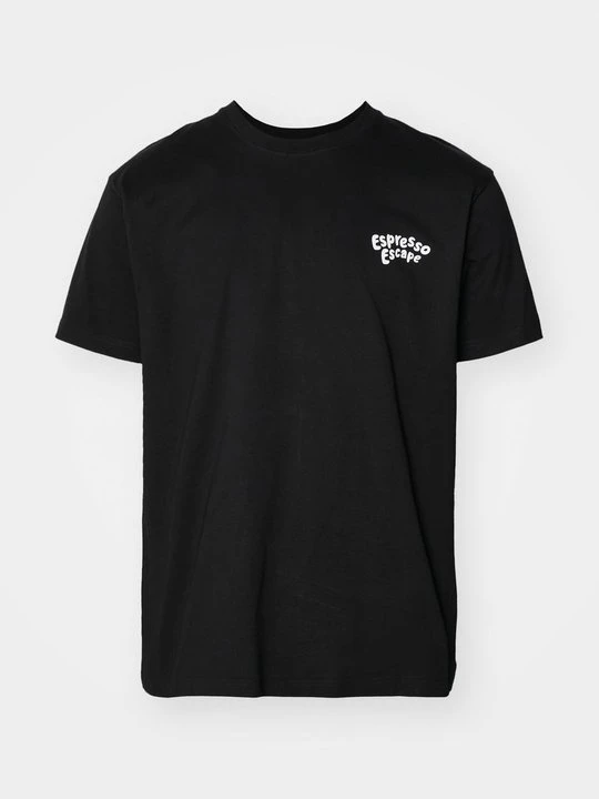 Zdjęcie produktu T-shirt z nadrukiem On Vacation czarny