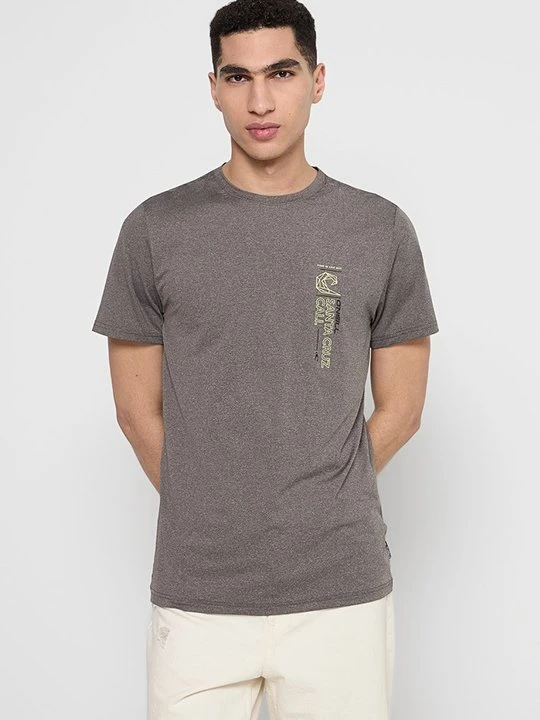 Zdjęcie produktu T-shirt z nadrukiem O'Neill ciemnoszary