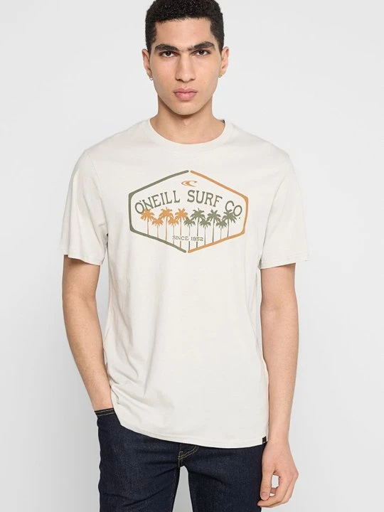 Zdjęcie produktu T-shirt z nadrukiem O'Neill mleczny