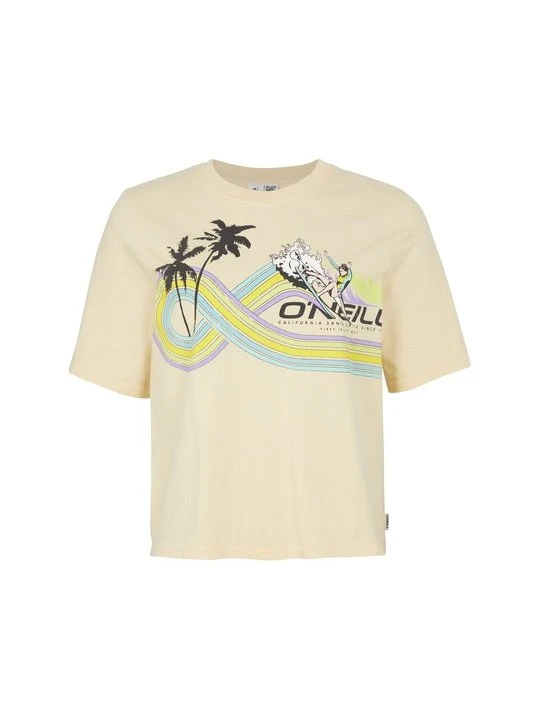 Zdjęcie produktu T-shirt z nadrukiem O'Neill piaskowy