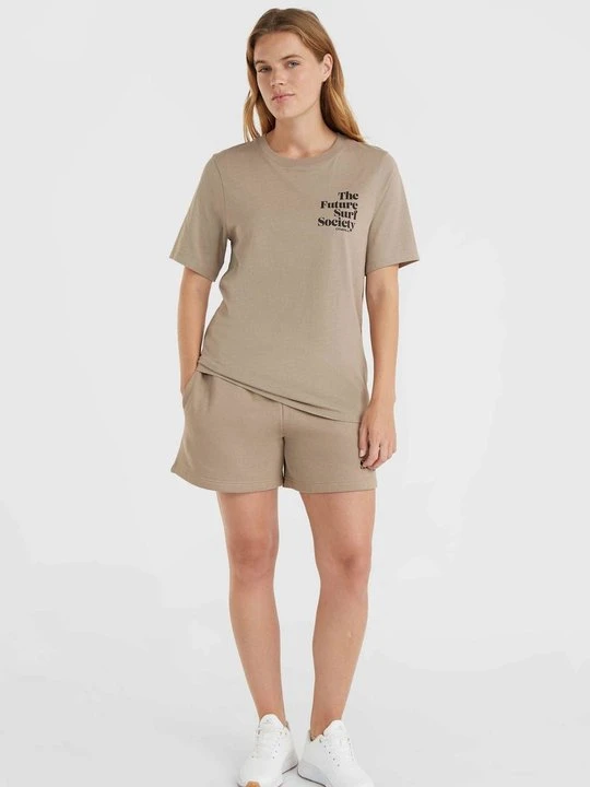 Zdjęcie produktu T-shirt z nadrukiem O'Neill brązowy