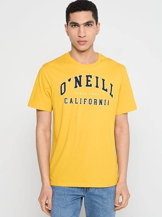 Zdjęcie produktu T-shirt z nadrukiem O'Neill żółty