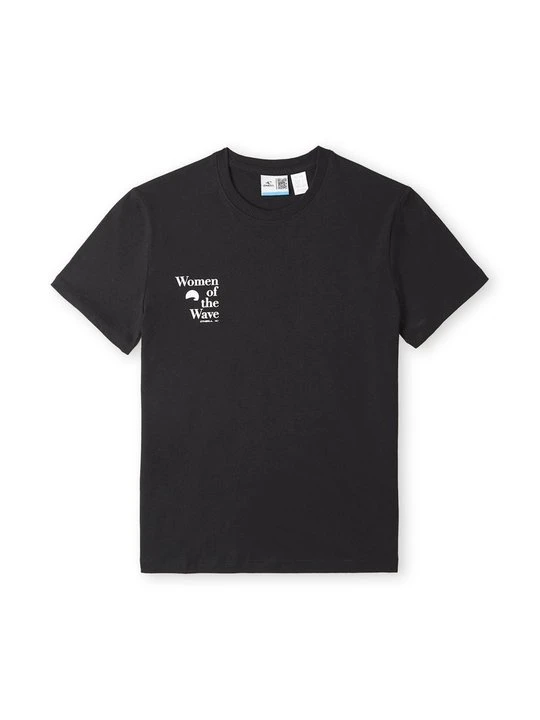 Zdjęcie produktu T-shirt z nadrukiem O'Neill czarny melanż