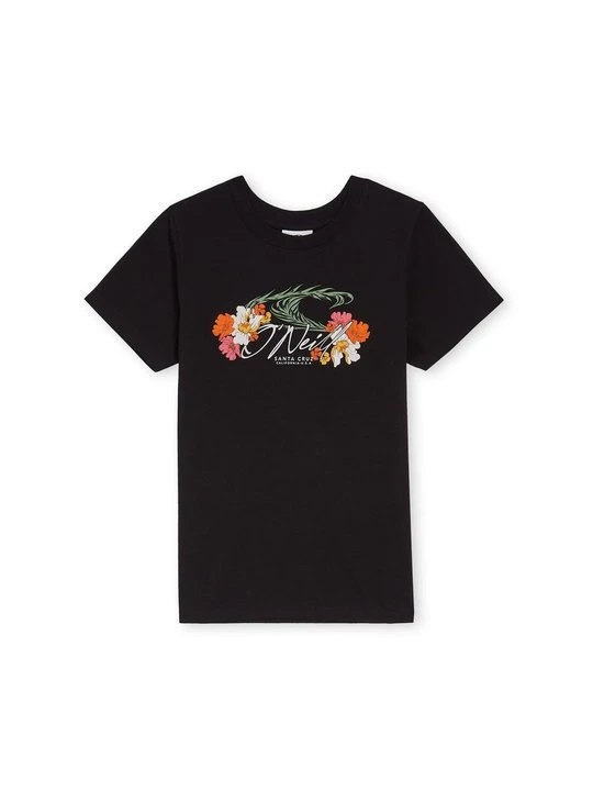 Zdjęcie produktu T-shirt z nadrukiem O'Neill czarny melanż