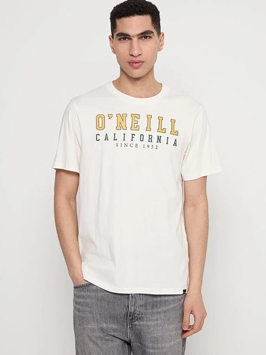 Zdjęcie produktu T-shirt z nadrukiem O'Neill mleczny