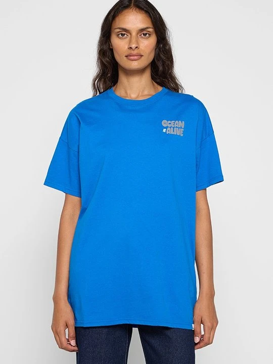 Zdjęcie produktu T-shirt z nadrukiem O'Neill niebieski