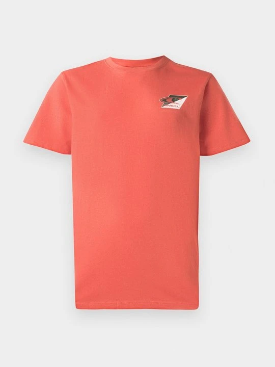 Zdjęcie produktu T-shirt z nadrukiem O'Neill czerwony