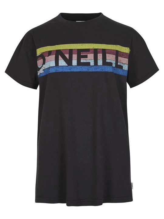 Zdjęcie produktu T-shirt z nadrukiem O'Neill czarny melanż