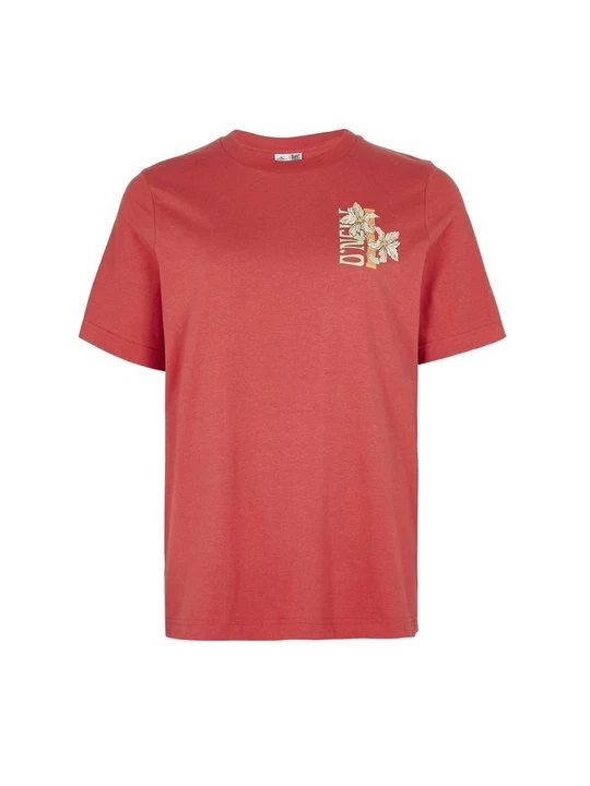 Zdjęcie produktu T-shirt z nadrukiem O'Neill czerwony