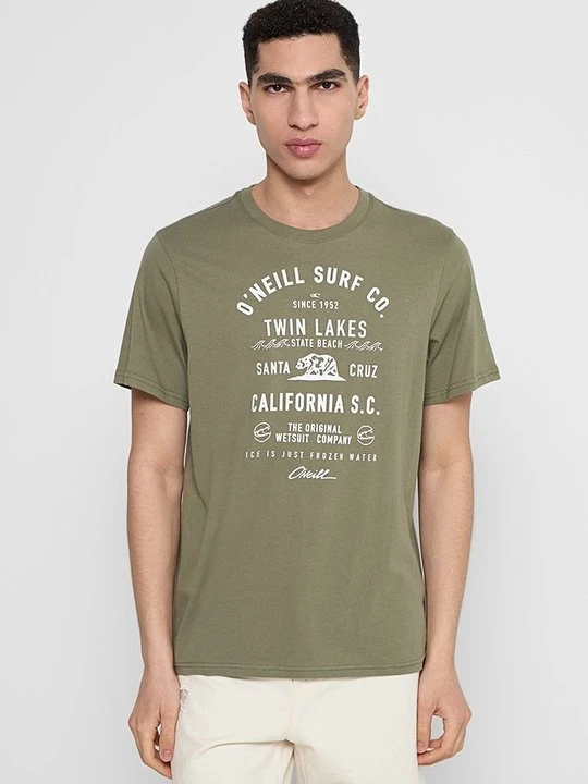 Zdjęcie produktu T-shirt z nadrukiem O'Neill khaki