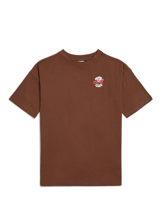 Zdjęcie produktu T-shirt z nadrukiem O'Neill brązowy