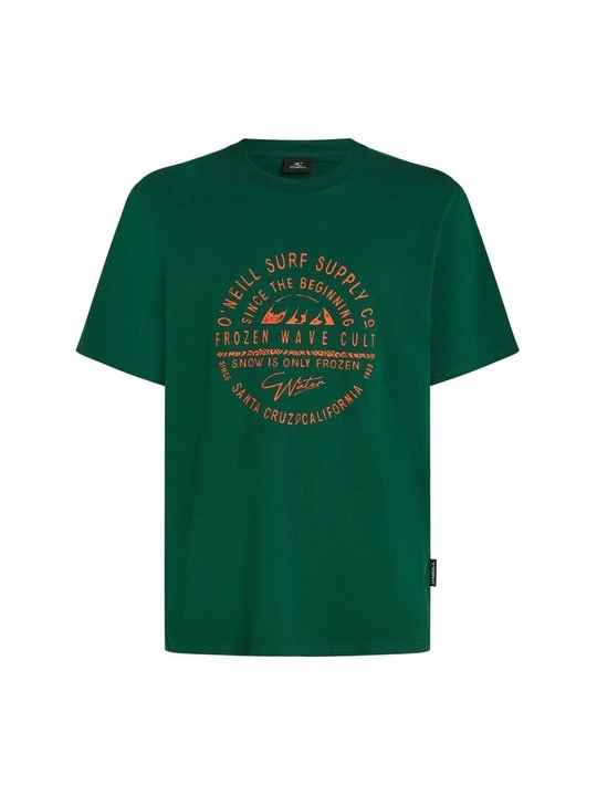 Zdjęcie produktu T-shirt z nadrukiem O'Neill zielony