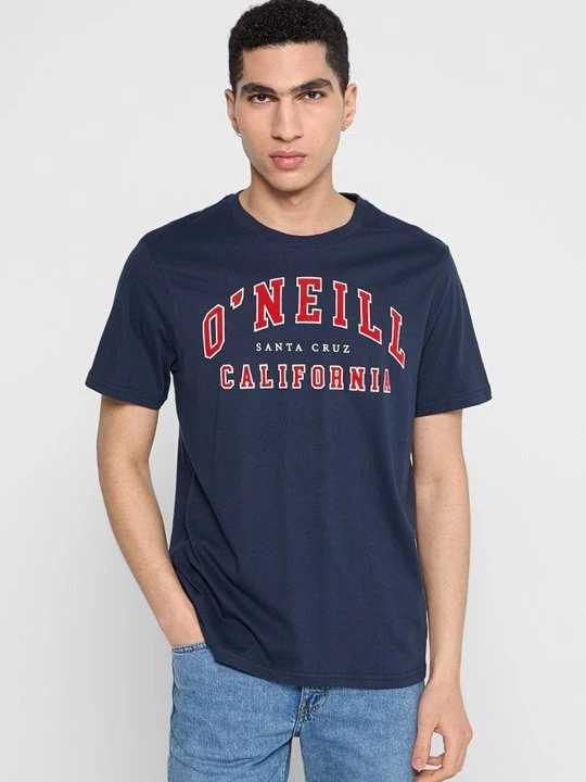 Zdjęcie produktu T-shirt z nadrukiem O'Neill granatowy