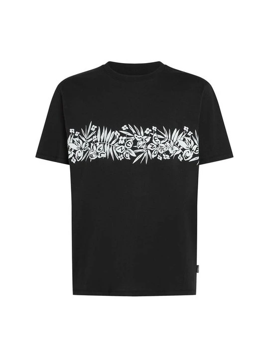 Zdjęcie produktu T-shirt z nadrukiem O'Neill czarny melanż