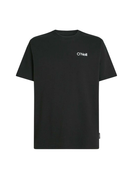 Zdjęcie produktu T-shirt z nadrukiem O'Neill czarny melanż