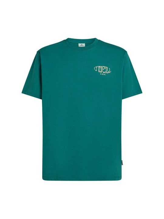 Zdjęcie produktu T-shirt z nadrukiem O'Neill ciemnozielony