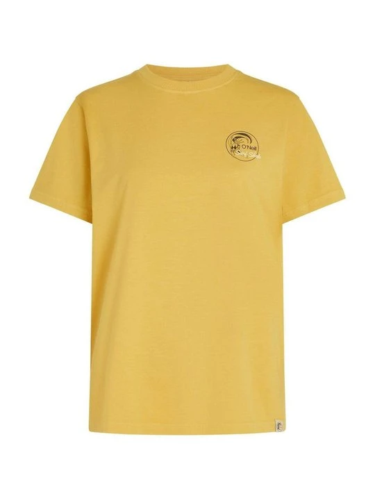 Zdjęcie produktu T-shirt z nadrukiem O'Neill musztardowy