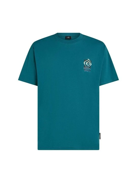 Zdjęcie produktu T-shirt z nadrukiem O'Neill ciemnozielony