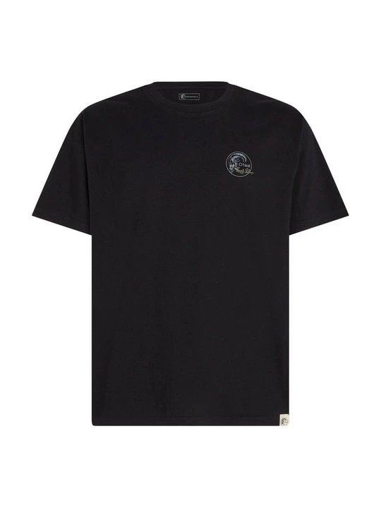 Zdjęcie produktu T-shirt z nadrukiem O'Neill czarny melanż
