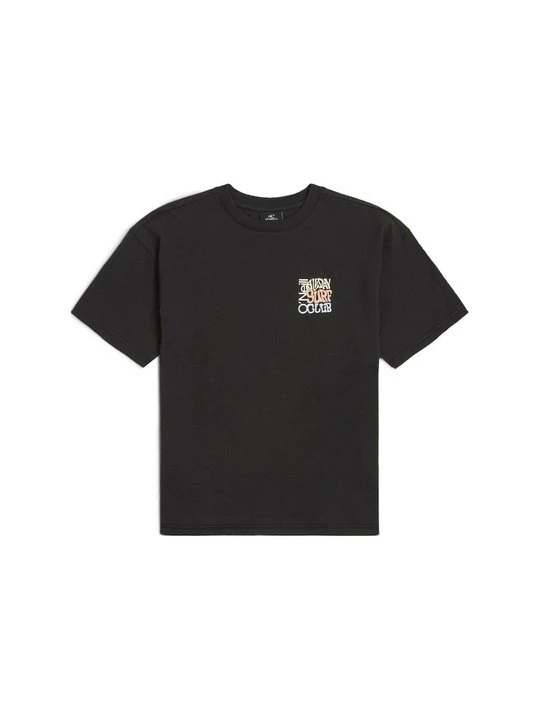 Zdjęcie produktu T-shirt z nadrukiem O'Neill czarny melanż