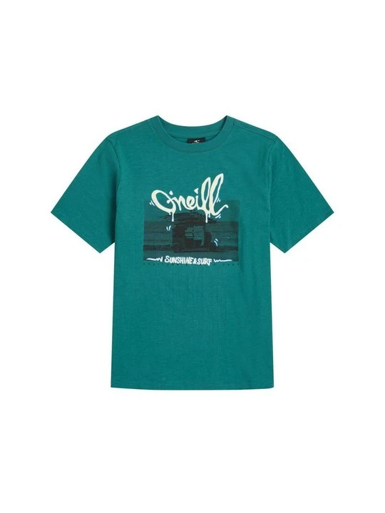 Zdjęcie produktu T-shirt z nadrukiem O'Neill ciemnozielony