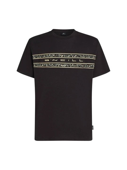 Zdjęcie produktu T-shirt z nadrukiem O'Neill czarny melanż