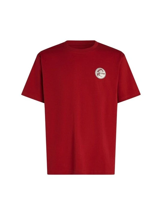 Zdjęcie produktu T-shirt z nadrukiem O'Neill czerwony
