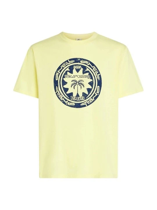 Zdjęcie produktu T-shirt z nadrukiem O'Neill jasnożółty